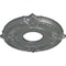 Ekena Millwork Attica Ceiling Medallion (Fits Canopies up to 3 1/2"), 12 3/4"OD x 4"ID x 1/2"P, Platinum CM12ATPLS - alternate 2